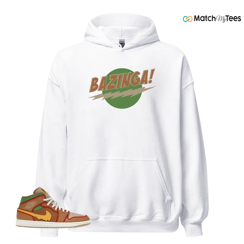NIKE AIR JORDAN 1 MID SE CHEESEBURGER SNEAKER Matching Tees hoodie