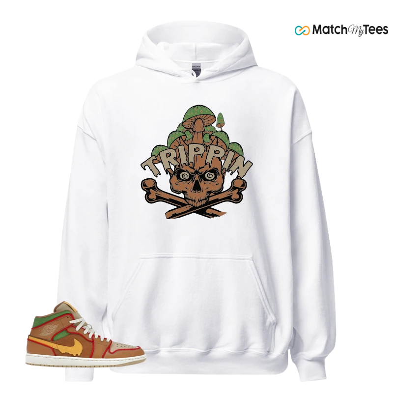 NIKE AIR JORDAN 1 MID SE CHEESEBURGER SNEAKER Matching Tees hoodie