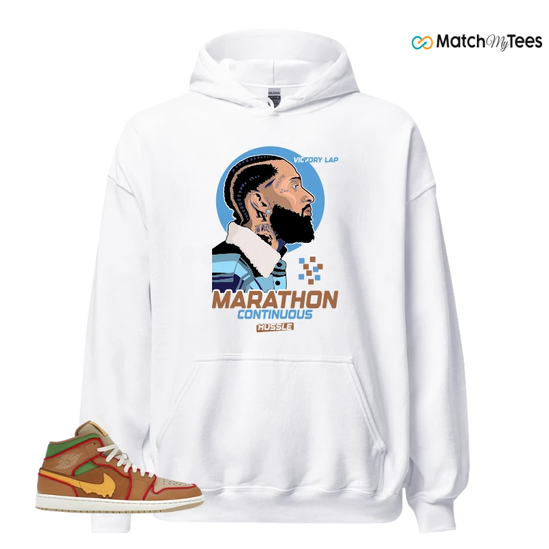 NIKE AIR JORDAN 1 MID SE CHEESEBURGER SNEAKER Matching Tees hoodie