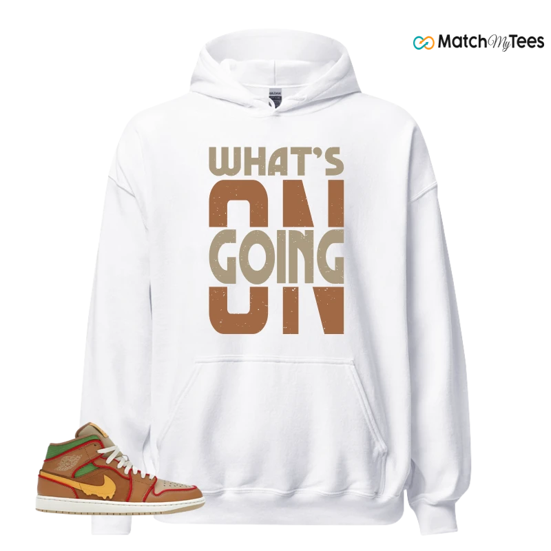 NIKE AIR JORDAN 1 MID SE CHEESEBURGER SNEAKER Matching Tees hoodie