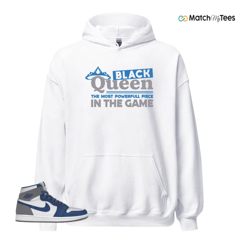 NIKE AIR JORDAN 1 RETRO HIGH OG TRUE BLUE SNEAKER Matching Tees Hoodie for Men