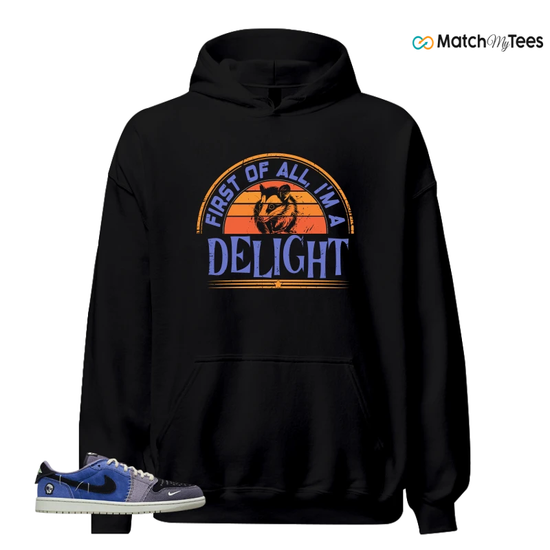 NIKE AIR JORDAN 1 RETRO LOW OG X ZION WILLIAMSON VOODOO ALTERNATE SNEAKER Matching Tees hoodie
