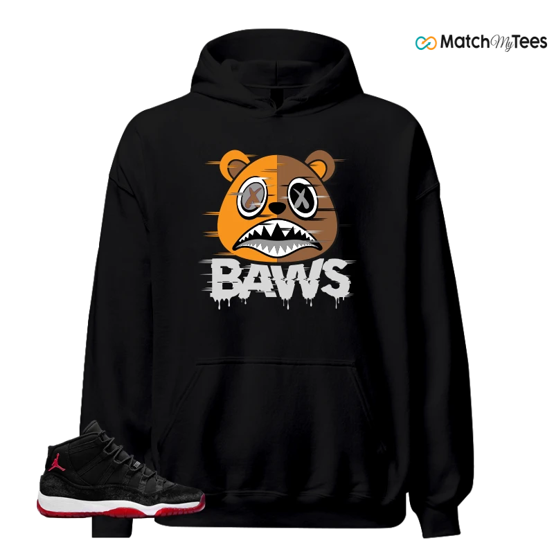 NIKE AIR JORDAN 11 BRED VELVET WMNS SNEAKER Matching Tees hoodie