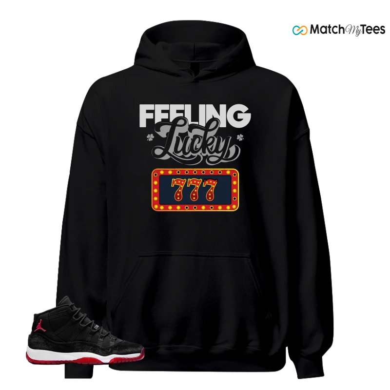 NIKE AIR JORDAN 11 BRED VELVET WMNS SNEAKER Matching Tees hoodie