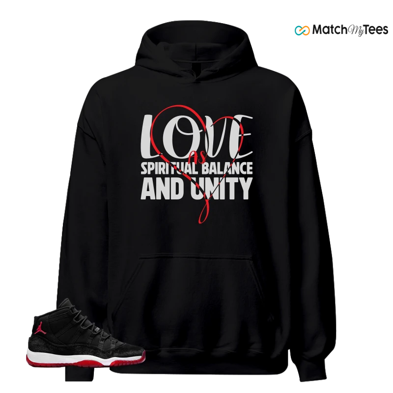 NIKE AIR JORDAN 11 BRED VELVET WMNS SNEAKER Matching Tees hoodie