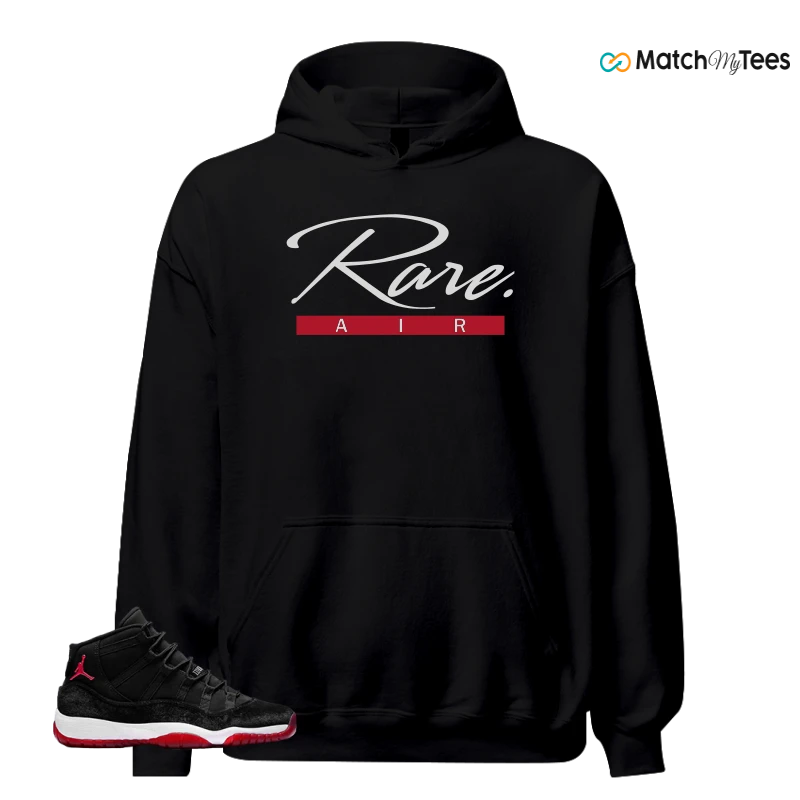 NIKE AIR JORDAN 11 BRED VELVET WMNS SNEAKER Matching Tees hoodie