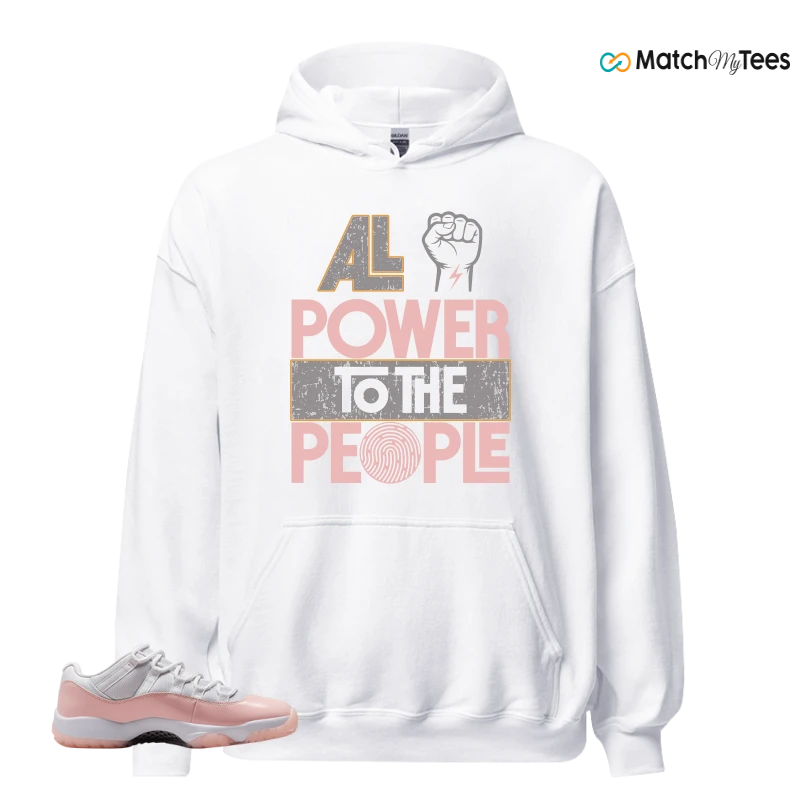 NIKE AIR JORDAN 11 LOW LEGEND PINK WMNS SNEAKER Matching Tees hoodie