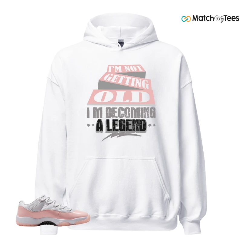 NIKE AIR JORDAN 11 LOW LEGEND PINK WMNS SNEAKER Matching Tees hoodie
