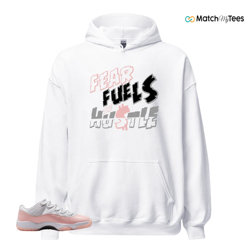 NIKE AIR JORDAN 11 LOW LEGEND PINK WMNS SNEAKER Matching Tees Hoodie for Men