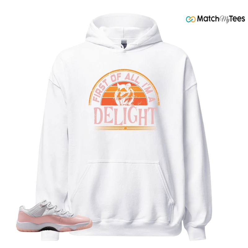 NIKE AIR JORDAN 11 LOW LEGEND PINK WMNS SNEAKER Matching Tees hoodie