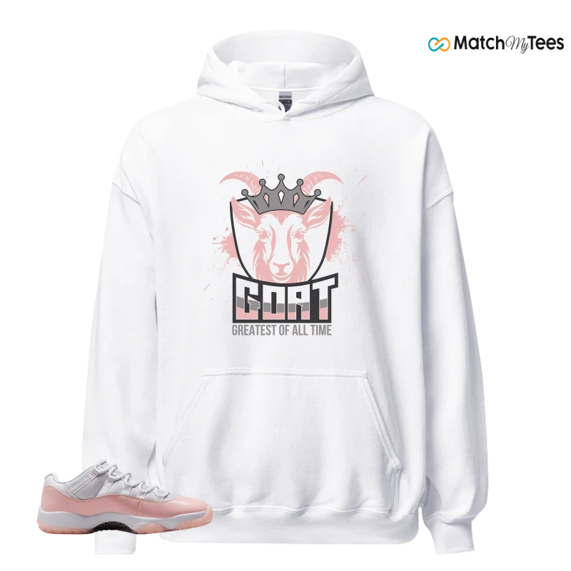 NIKE AIR JORDAN 11 LOW LEGEND PINK WMNS SNEAKER Matching Tees hoodie