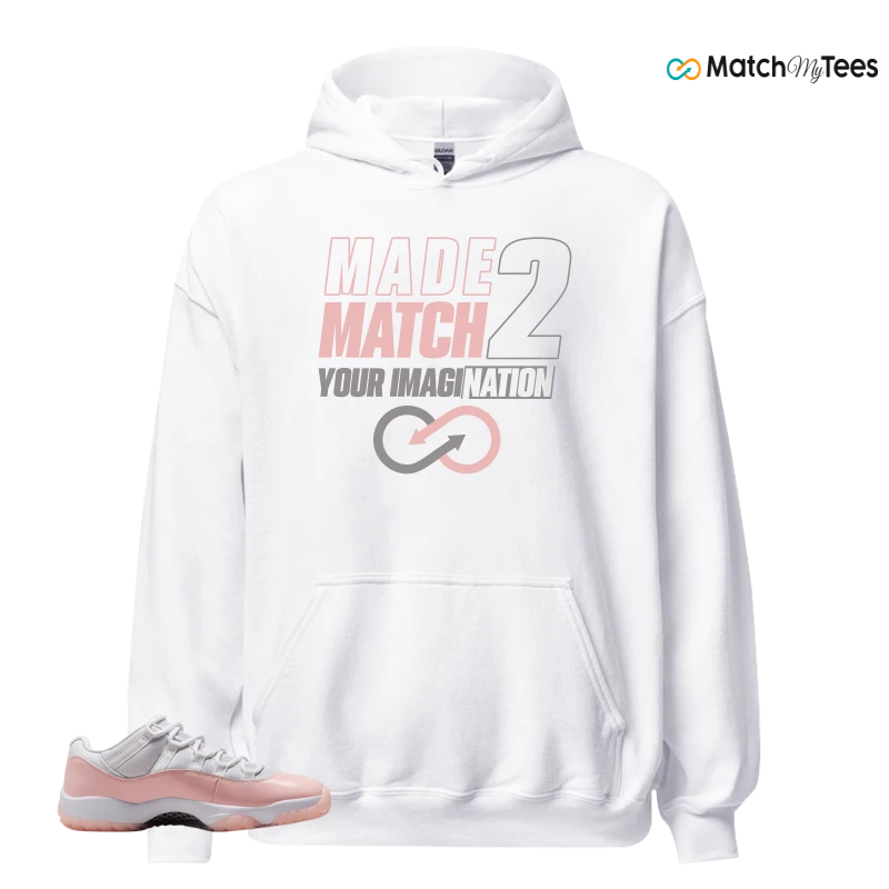 NIKE AIR JORDAN 11 LOW LEGEND PINK WMNS SNEAKER Matching Tees hoodie