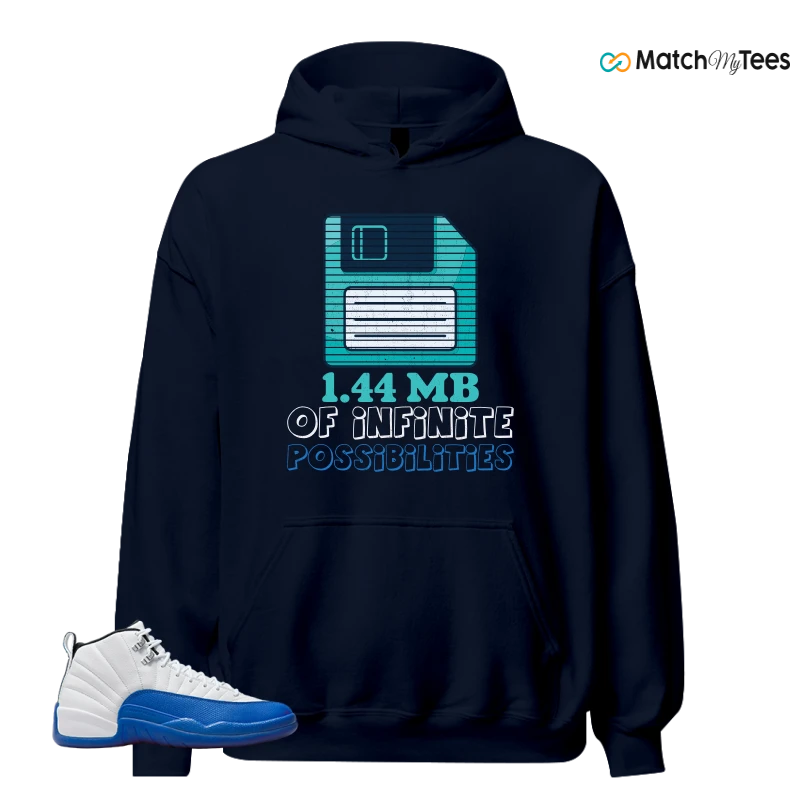 NIKE AIR JORDAN 12 BLUEBERRY SNEAKER Matching Tees hoodie