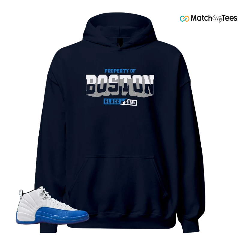 NIKE AIR JORDAN 12 BLUEBERRY SNEAKER Matching Tees hoodie