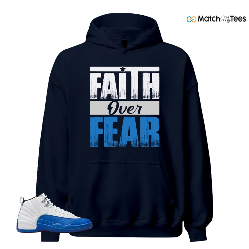 NIKE AIR JORDAN 12 BLUEBERRY SNEAKER Matching Tees hoodie