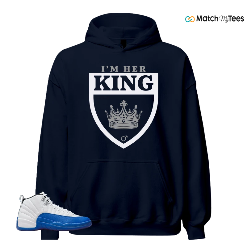 NIKE AIR JORDAN 12 BLUEBERRY SNEAKER Matching Tees hoodie