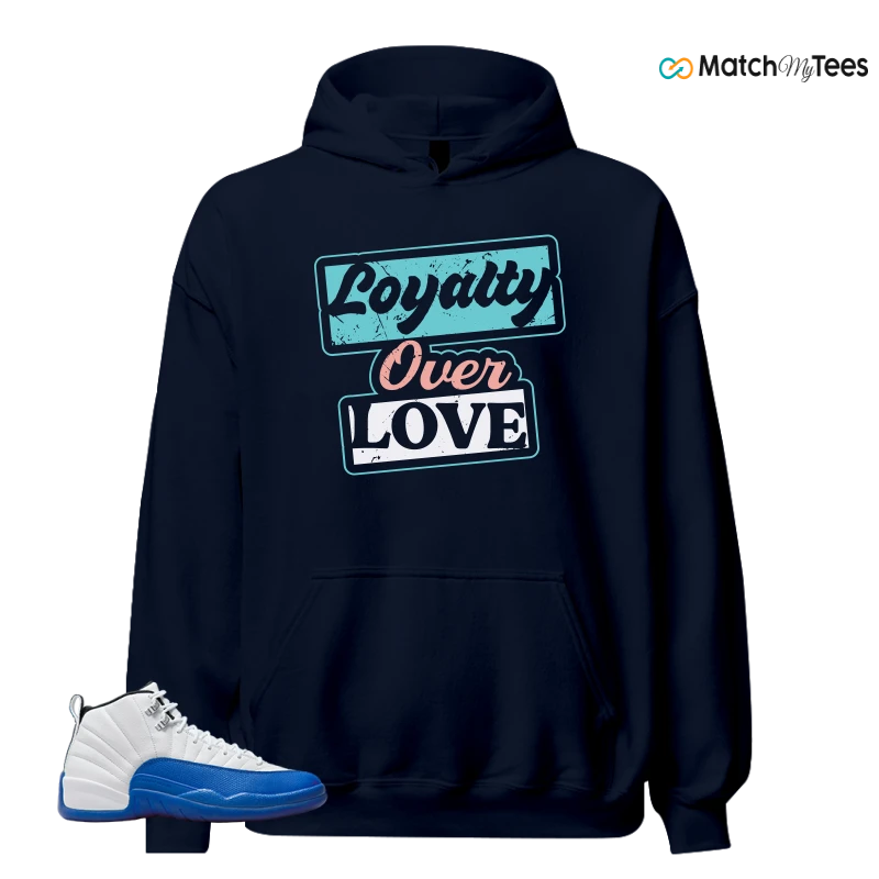 NIKE AIR JORDAN 12 BLUEBERRY SNEAKER Matching Tees hoodie