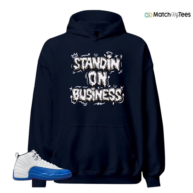 NIKE AIR JORDAN 12 BLUEBERRY SNEAKER Matching Tees hoodie