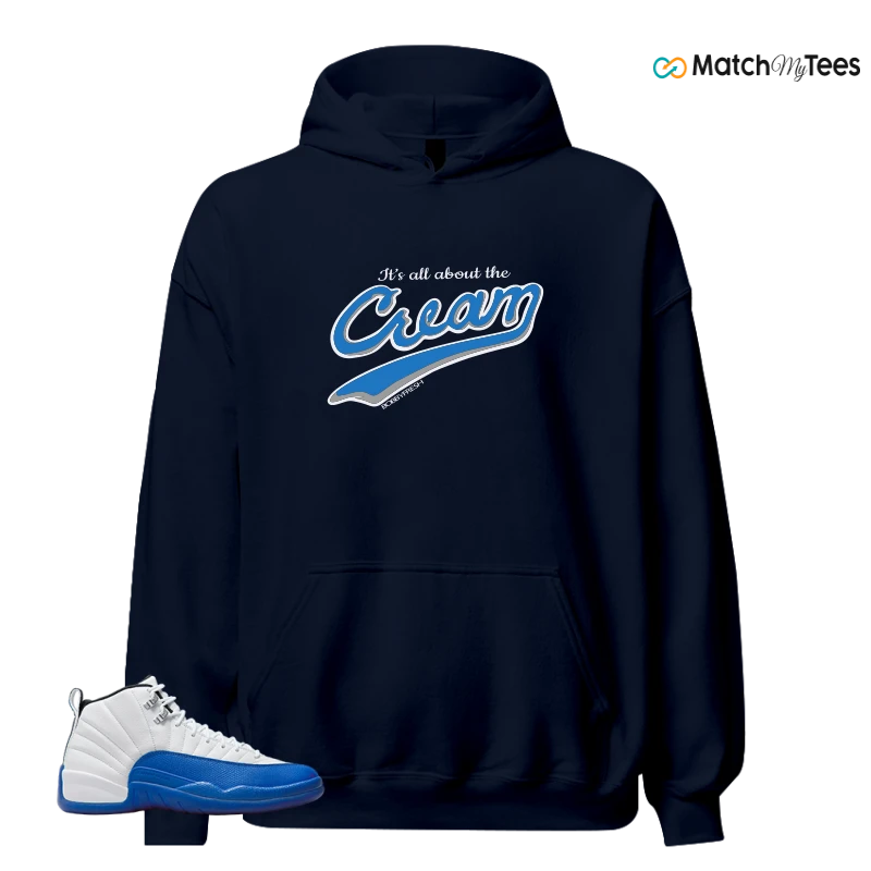 NIKE AIR JORDAN 12 BLUEBERRY SNEAKER Matching Tees hoodie