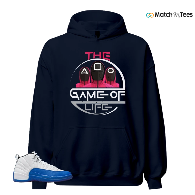 NIKE AIR JORDAN 12 BLUEBERRY SNEAKER Matching Tees hoodie