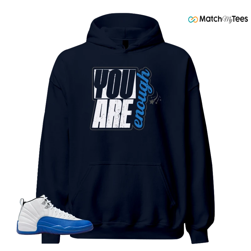 NIKE AIR JORDAN 12 BLUEBERRY SNEAKER Matching Tees hoodie