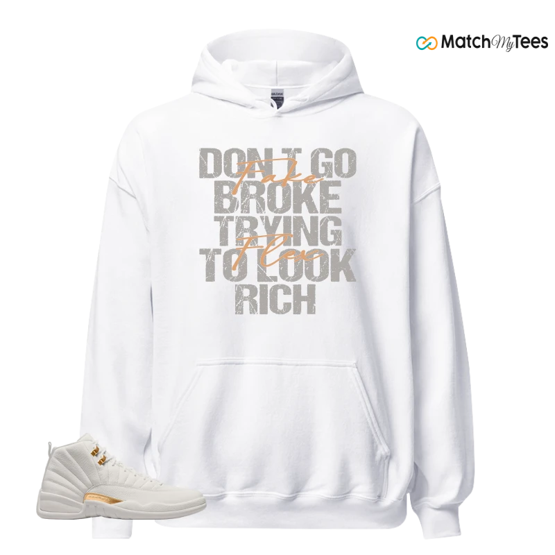 NIKE AIR JORDAN 12 PHANTOM WMNS SNEAKER Matching Tees Hoodie for Men