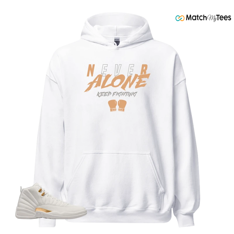 NIKE AIR JORDAN 12 PHANTOM WMNS SNEAKER Matching Tees Hoodie for Men