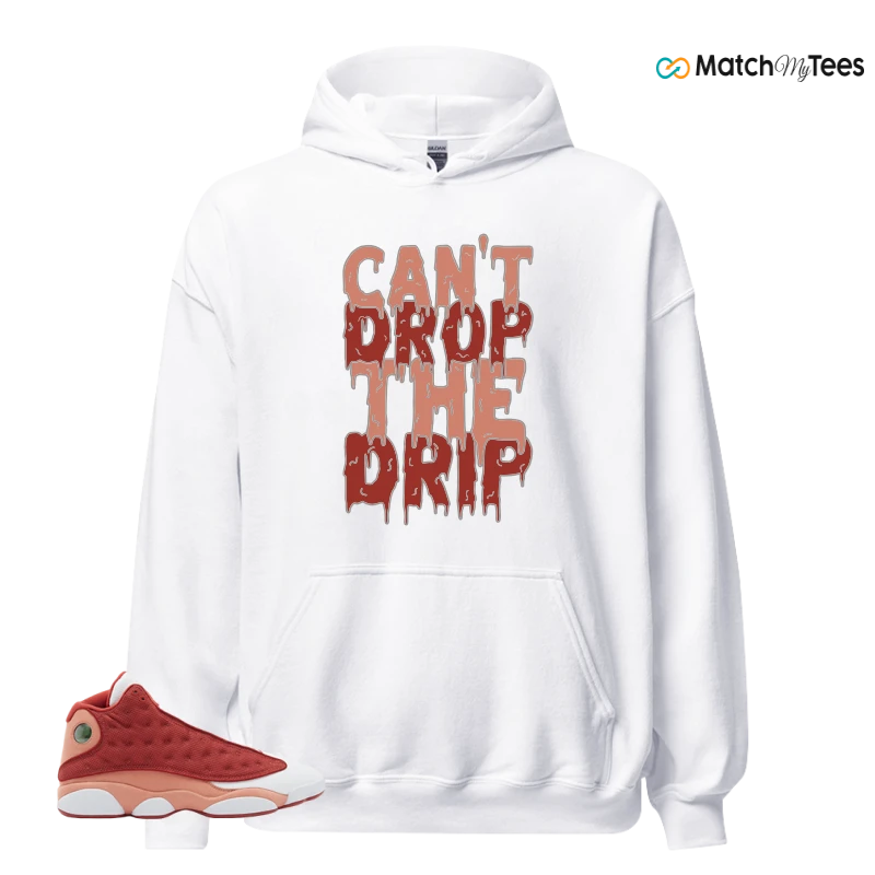 NIKE AIR JORDAN 13 DUNE RED SNEAKER Matching Tees hoodie