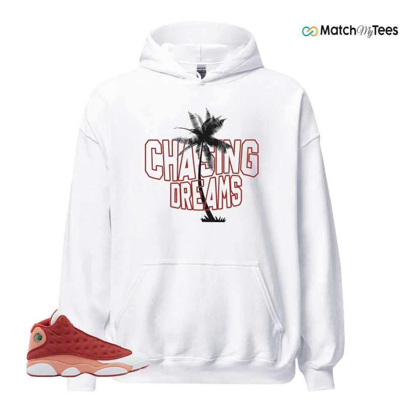NIKE AIR JORDAN 13 DUNE RED SNEAKER Matching Tees hoodie