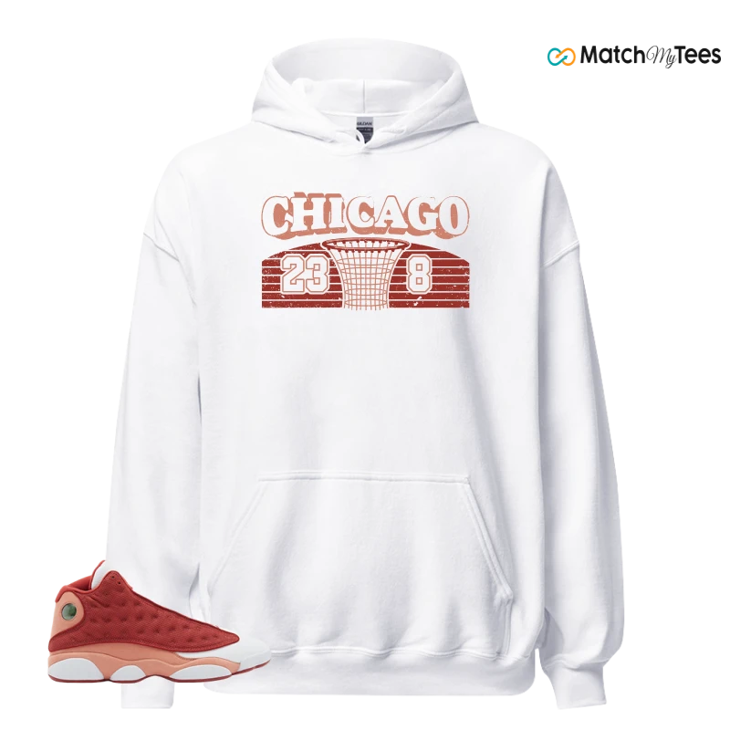 NIKE AIR JORDAN 13 DUNE RED SNEAKER Matching Tees hoodie