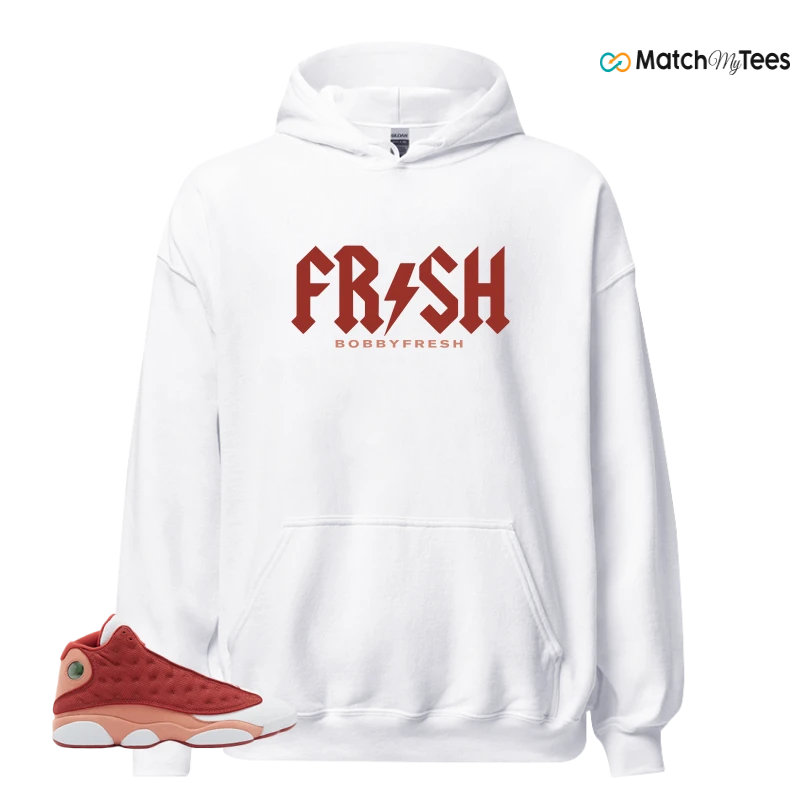 NIKE AIR JORDAN 13 DUNE RED SNEAKER Matching Tees Hoodie for Men