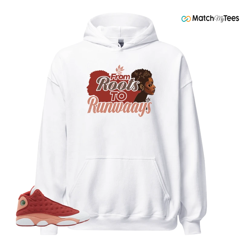 NIKE AIR JORDAN 13 DUNE RED SNEAKER Matching Tees hoodie