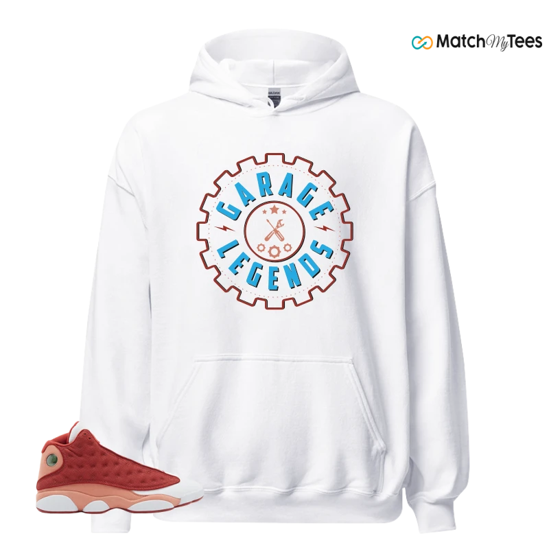 NIKE AIR JORDAN 13 DUNE RED SNEAKER Matching Tees hoodie