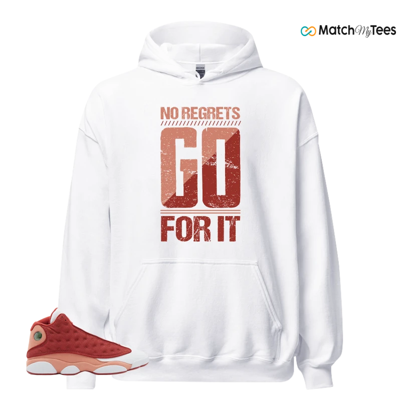 NIKE AIR JORDAN 13 DUNE RED SNEAKER Matching Tees hoodie