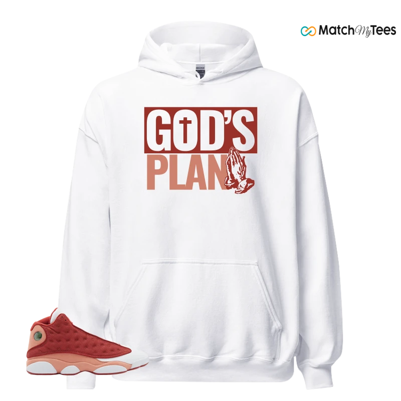 NIKE AIR JORDAN 13 DUNE RED SNEAKER Matching Tees hoodie