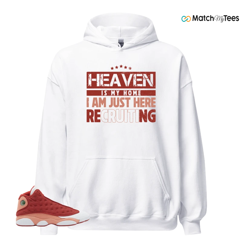 NIKE AIR JORDAN 13 DUNE RED SNEAKER Matching Tees hoodie