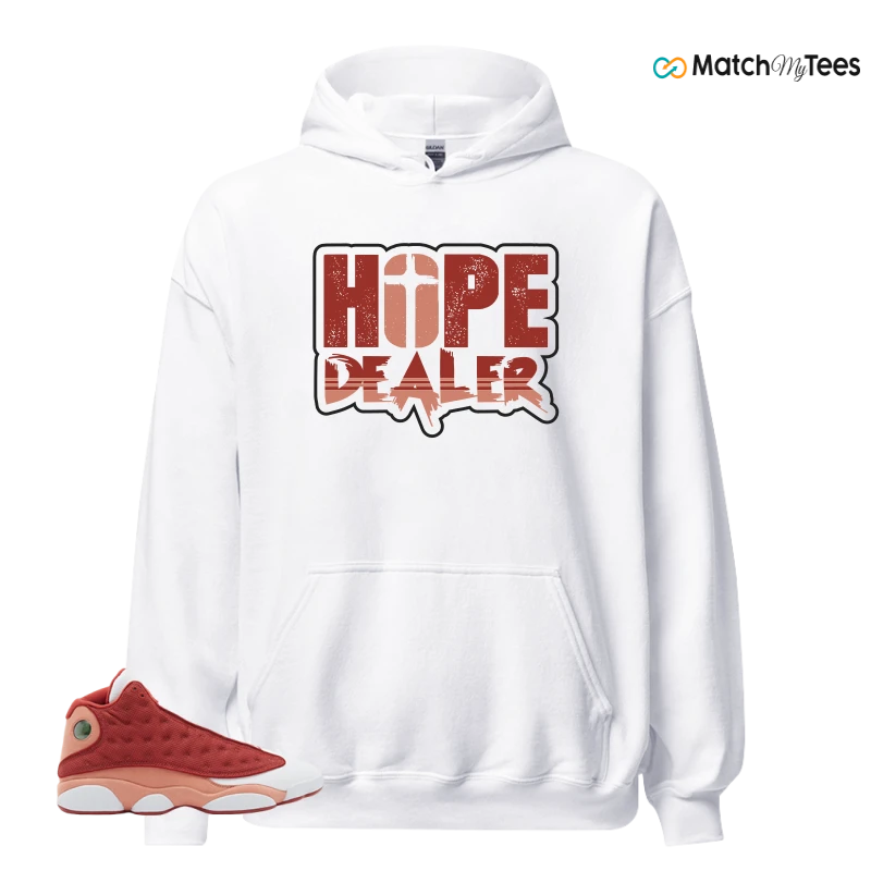 NIKE AIR JORDAN 13 DUNE RED SNEAKER Matching Tees hoodie