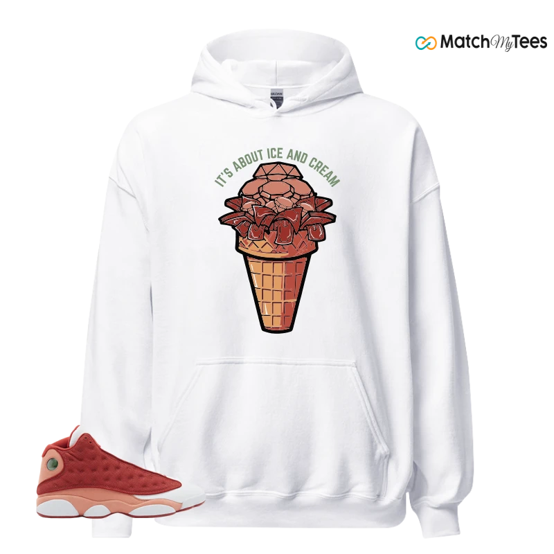 NIKE AIR JORDAN 13 DUNE RED SNEAKER Matching Tees hoodie