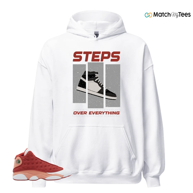 NIKE AIR JORDAN 13 DUNE RED SNEAKER Matching Tees hoodie