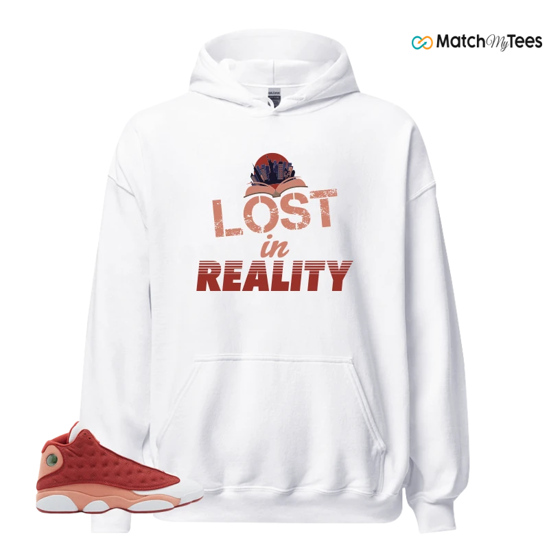 NIKE AIR JORDAN 13 DUNE RED SNEAKER Matching Tees hoodie
