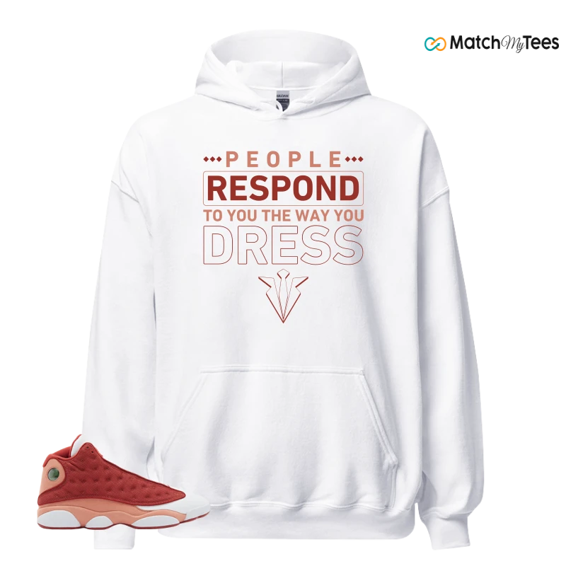 NIKE AIR JORDAN 13 DUNE RED SNEAKER Matching Tees hoodie