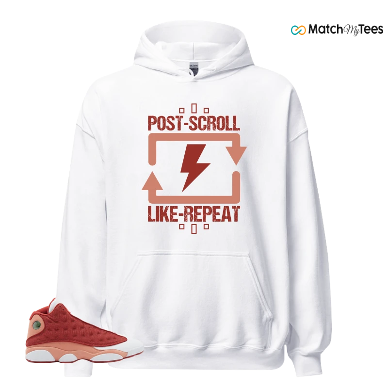 NIKE AIR JORDAN 13 DUNE RED SNEAKER Matching Tees hoodie