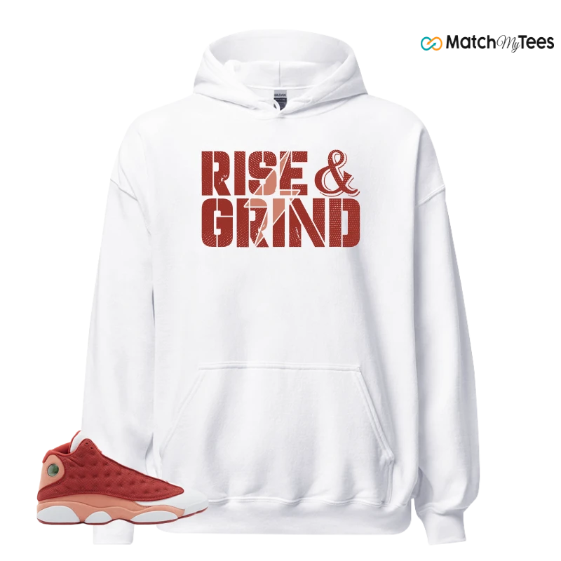 NIKE AIR JORDAN 13 DUNE RED SNEAKER Matching Tees hoodie