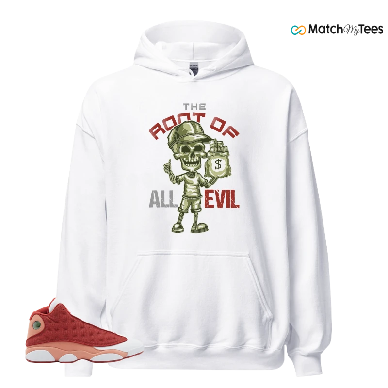 NIKE AIR JORDAN 13 DUNE RED SNEAKER Matching Tees hoodie