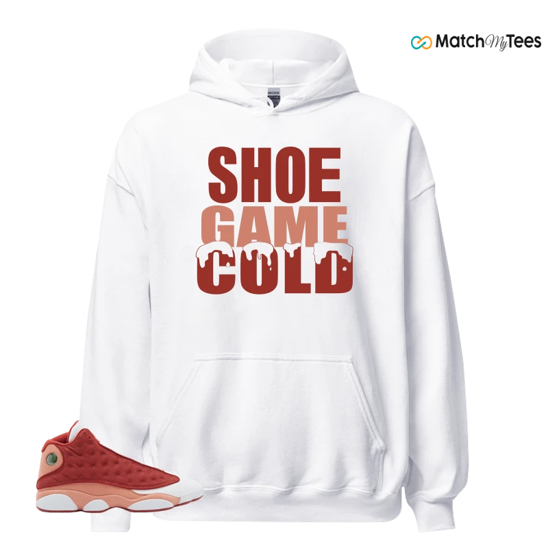 NIKE AIR JORDAN 13 DUNE RED SNEAKER Matching Tees hoodie
