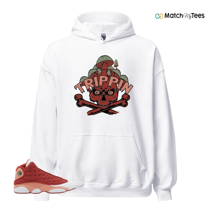 NIKE AIR JORDAN 13 DUNE RED SNEAKER Matching Tees hoodie