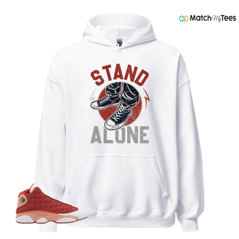 NIKE AIR JORDAN 13 DUNE RED SNEAKER Matching Tees hoodie