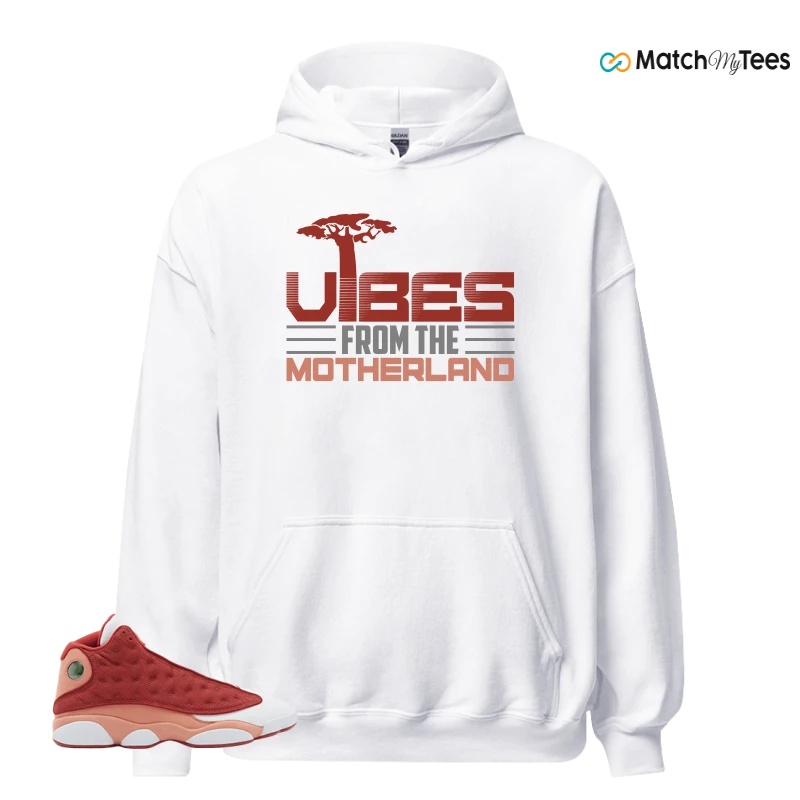 NIKE AIR JORDAN 13 DUNE RED SNEAKER Matching Tees hoodie