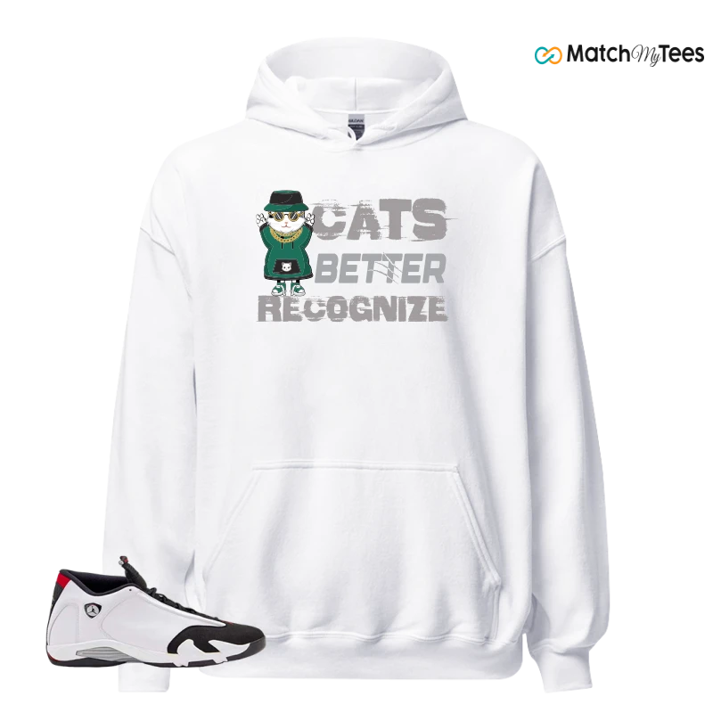 NIKE AIR JORDAN 14 BLACK TOE 2024 SNEAKER Matching Tees Hoodie for Men