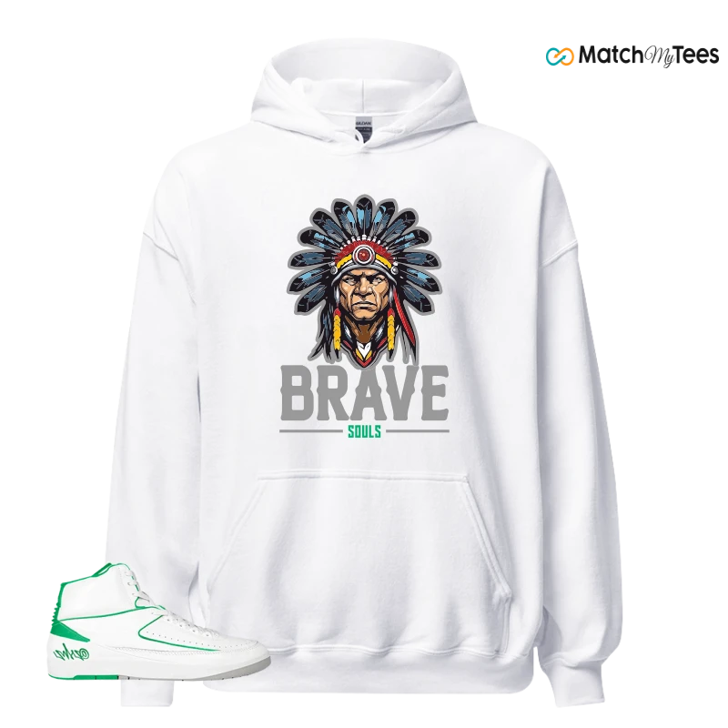 NIKE AIR JORDAN 2 RETRO LUCKY GREEN SNEAKER Matching Tees hoodie